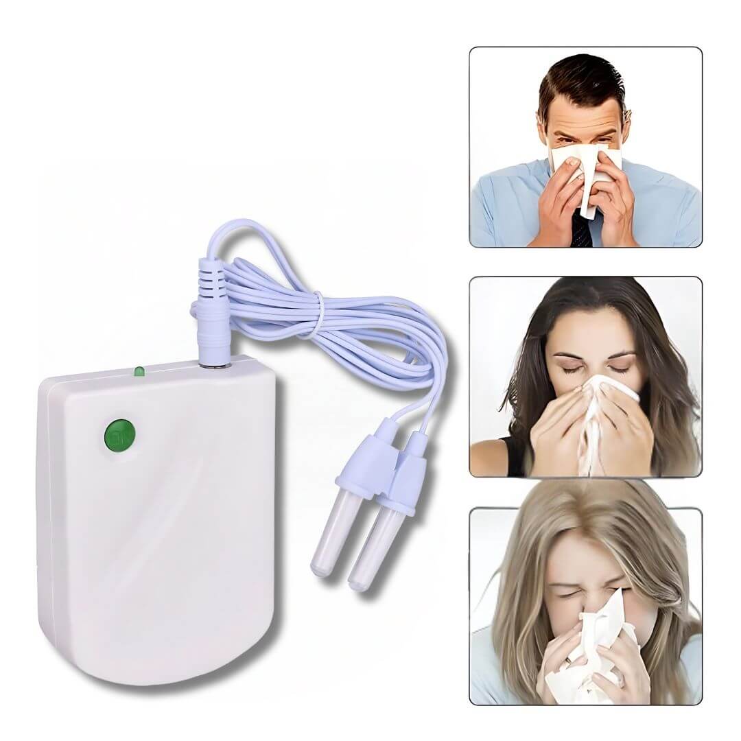 BreathePlus Alivio Natural para Rinitis y Sinusitis Dispositivo Láser de Baja Frecuenci