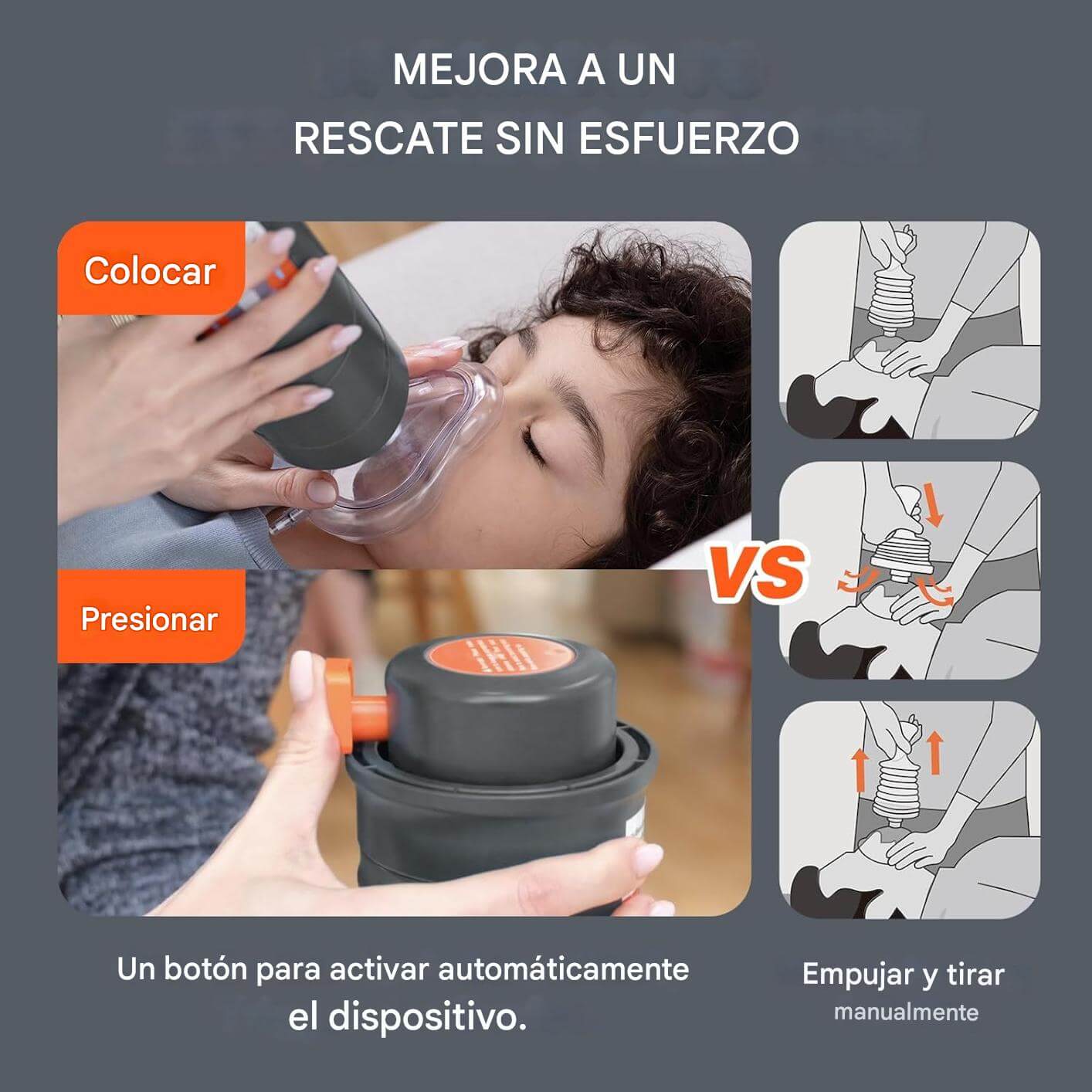 BabyAlert Dispositivo Automático Antiasfixia Alerta inmediata en casos de emergencia respiratoria