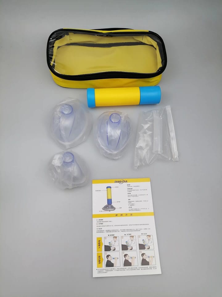 BabyAlert™ Dispositivo de Rescate Anti-asfixia Con TRES Boquillas para Niños y Adultos