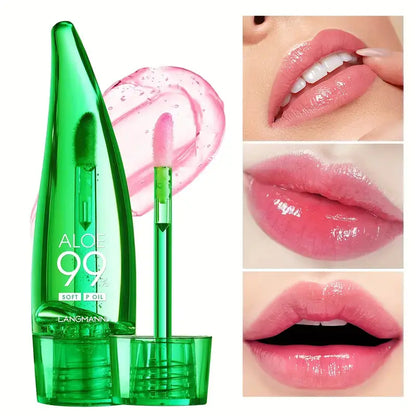 Bálsamo Labial con Hidratación Profunda x2 Aloe Vera 99% y Fresa
