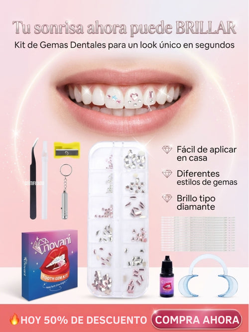 💎 Grills Kit Gemas Dentales con Todo Incluido
