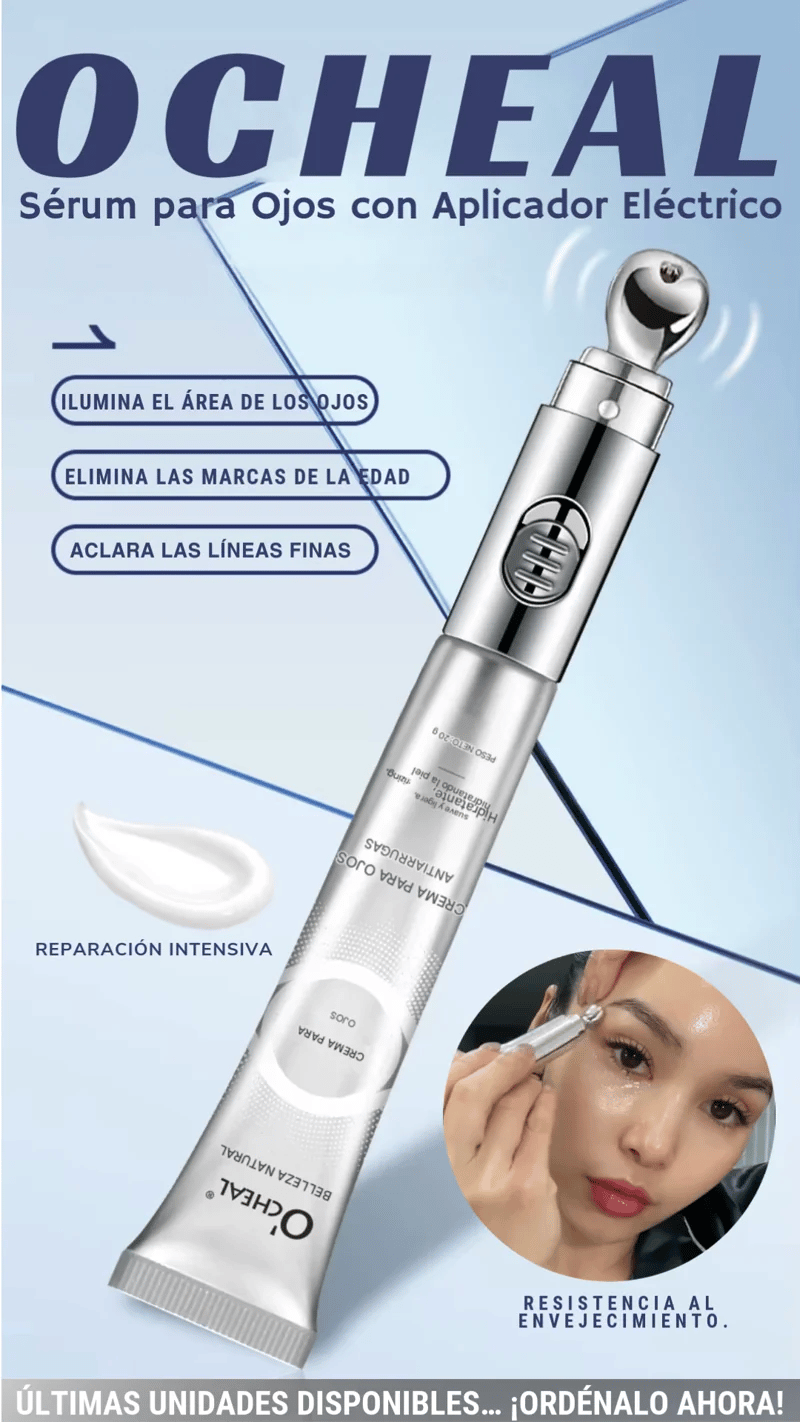 OCHEAL Sérum para Ojos con Aplicador Eléctrico