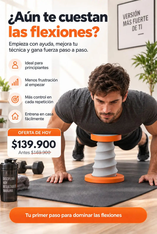 Dispositivo de Flexiones Asistidas - Mejora tu Técnica y Fuerza