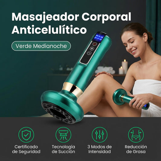 Masajeador Eléctrico Con Ventosa De Vacío Gua Sha