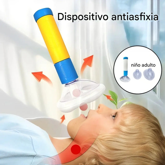 BabyAlert™ Dispositivo de Rescate Anti-asfixia Con TRES Boquillas para Niños y Adultos
