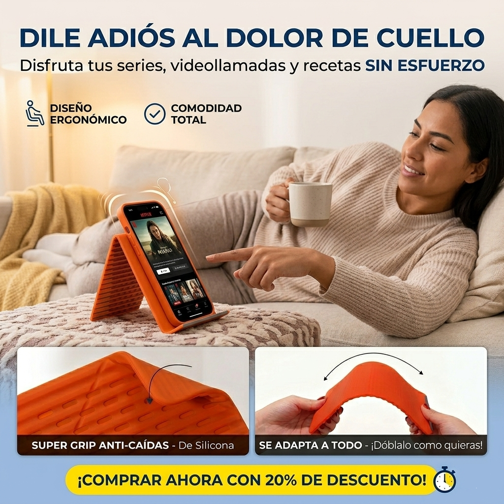 Soporte Flexible de Silicona Estabilidad Total y Ajuste Perfecto