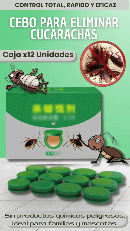 Cebo Eficaz Para Exterminar Cucarachas